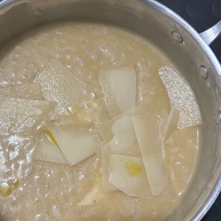 Risotto de quatro Queijos e Parmesão