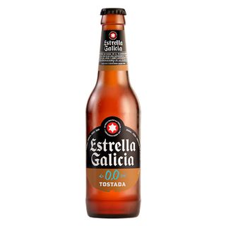 Cerveza Estrella Galicia Tostada 0,0 Botellín (330 Ml.)