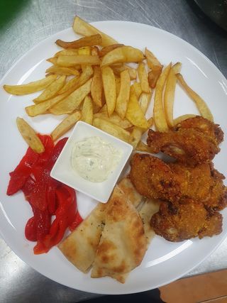 Meniu aripioare de pui