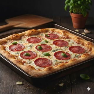 Gorgonzola e salame piccante