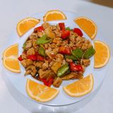 P9. Pollo Con Salsa Gong Bao 