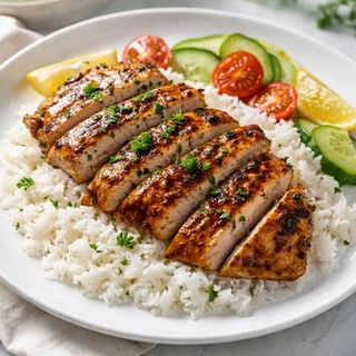 Riso basmati con pollo al curry