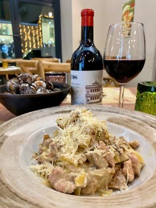 TAGLIATELLE AI FUNGHI PORCINI