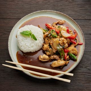 Pui in sos de busuioc