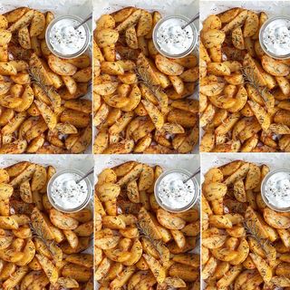 Ziemniaczki Ogniste + DIP