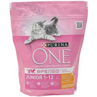 One Junior Gato Pollo/Arroz 450 Gr.