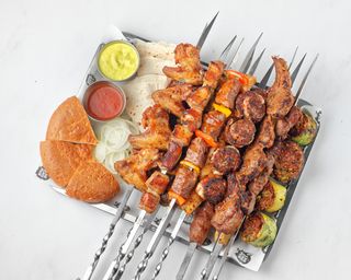 БОЛЬШОЙ ШАШЛЫЧНЫЙ НАБОР (12 палочек) (2200/150/100/140г)