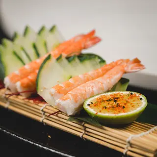 Ebi gambori sashimi