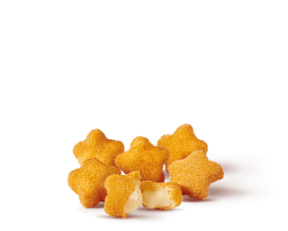 6 Estrellitas de queso