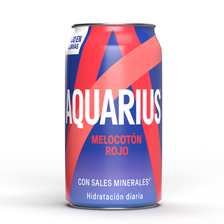 Aquarius melocotón rojo