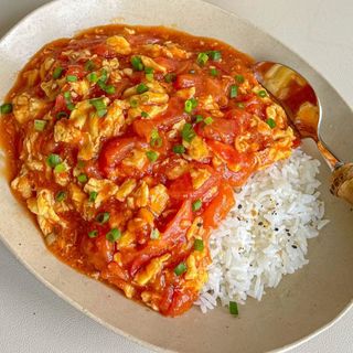 unico pomodoro e uovo番茄炒蛋盖饭