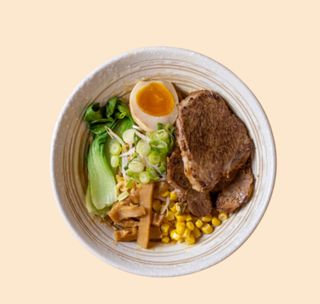 Tonkotsu Senza zuppa