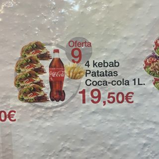 Oferta kebab Segovia 9