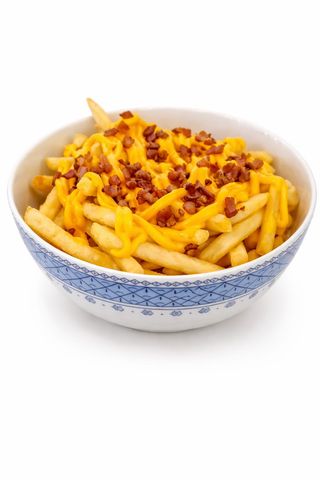 Batata Frita Cheddar c/Bacon
