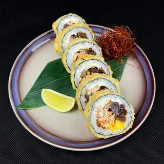 T3 Futomaki grillowany węgorz, zapieczone w całości w panko 6szt