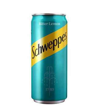 Schweppes bitter lemon limenka