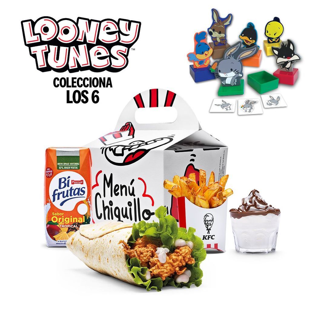 Menú Chiquillo Wrap