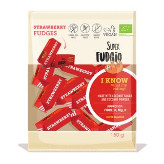 Karamele jagoda 150g gf Super fudgio