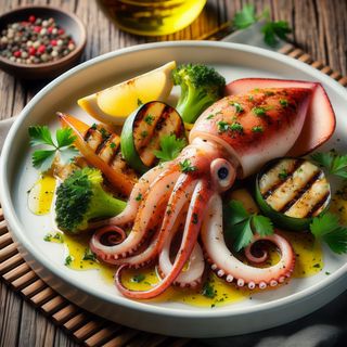 Calamar Plancha
