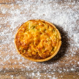 Quiche Queso y Puerro con Base 125 Gr.
