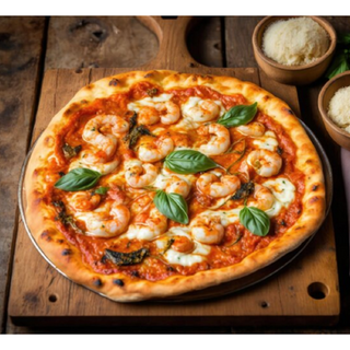 Pizza Camarão Média