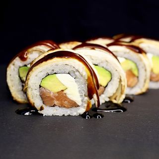 Рол з вугрем та лососем, 345 г