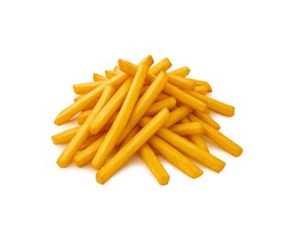 Очень большая порция фри