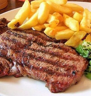 Ceafa de porc la gratar