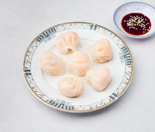 nr.1 - Pierożki z Kurczakiem, Kukurydzą i Krewetkami (8 sztuk)