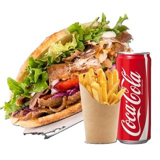 Menu panino kebab