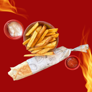 Shawarma Mixte + Frites