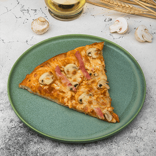 Պիցցա Խոզապուխտով և սնկով