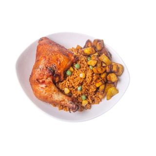 Rice, Chicken & Side