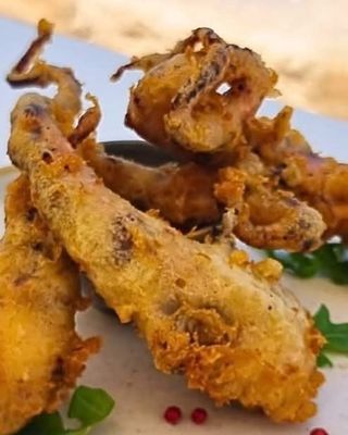 Tempura de Raios de Polvo