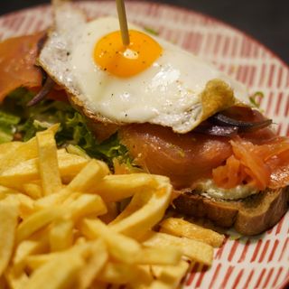 Tosta Salmão Fumado