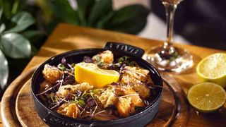 შემწვარი  კრევეტები