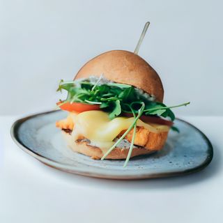 Hamburguesa Veggie Double Cheese