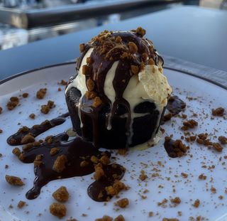 Coulant de chocolate