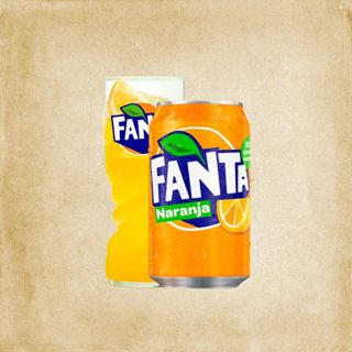 Fanta Naranja lata 330ml.