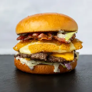 Garlic Cheese Burger double