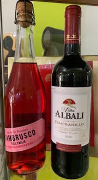 Botella Vino Tinto D.O.