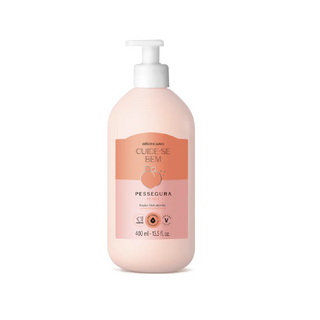Loção Hidratante Corporal Cuide-se Bem Pessegura, 400ml