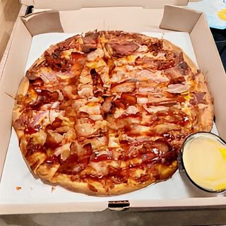 Pork And Bacon Pizza