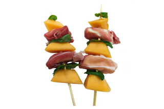 2 spiedini prosciutto & melone new
