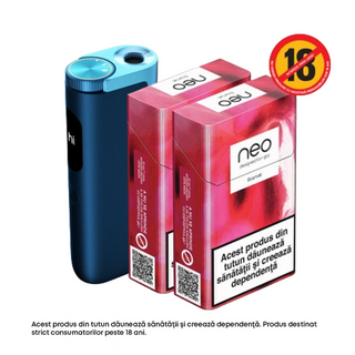 Starter Kit glo™ Hyper PRO Lapis Blue + neo™ Scarlet