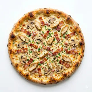 Pizza Carbonara Classic (Mediana)