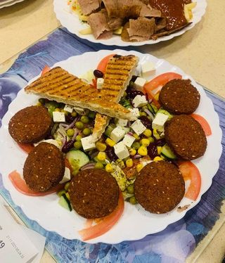 5. Falafel na Talerzu 7 sztuk (Standard)