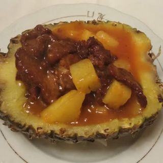 Ternera Con Piña Natural
