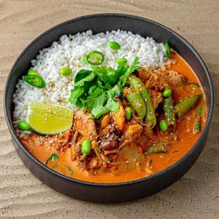 Curry cu carne de pork