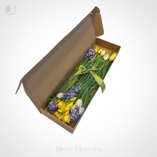 Flowerbox cu zambile și lalele – inspirație primăvăratică